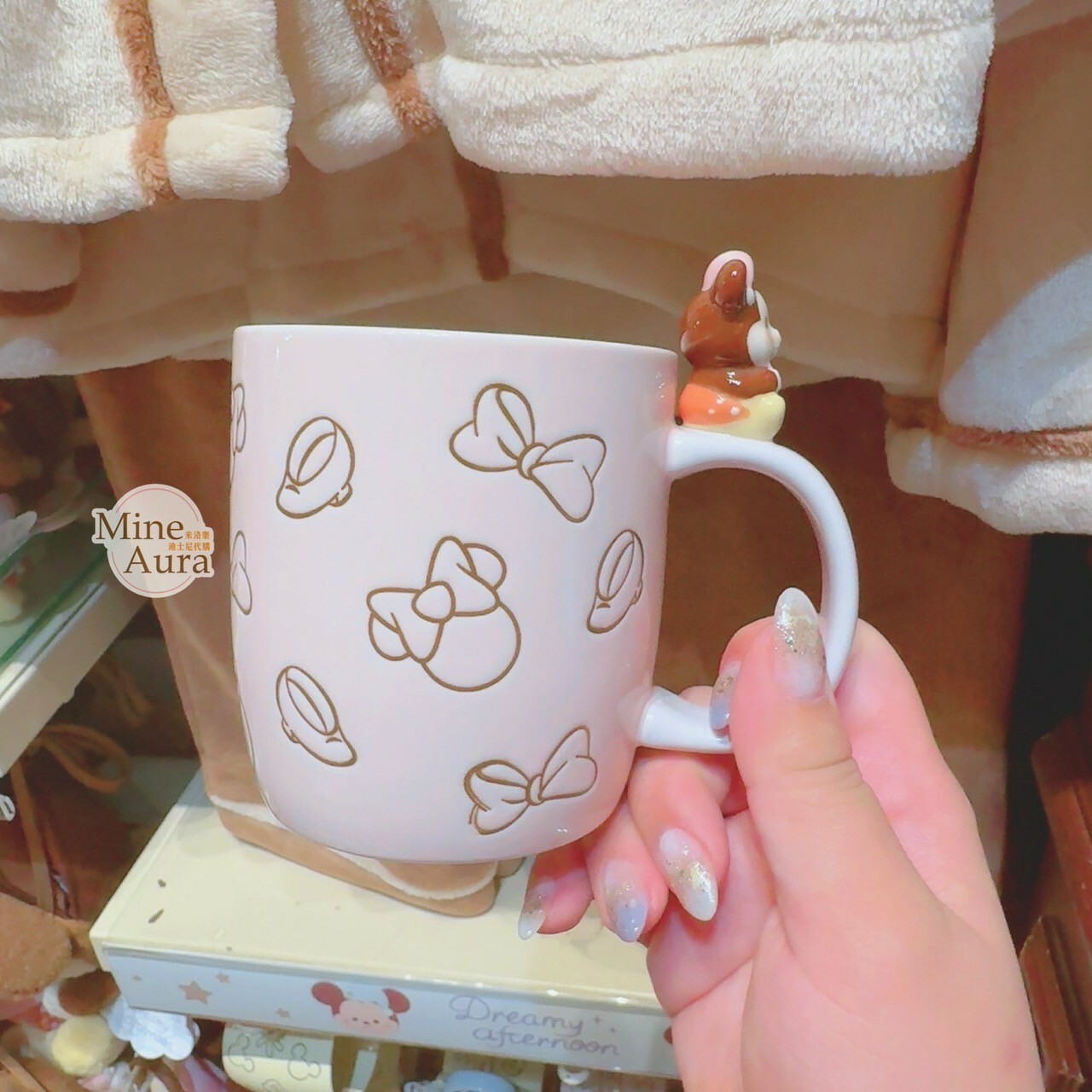 Dreamy Afternoon 系列 米妮 Minnie 造型 馬克杯 水杯 -香港迪士尼樂園