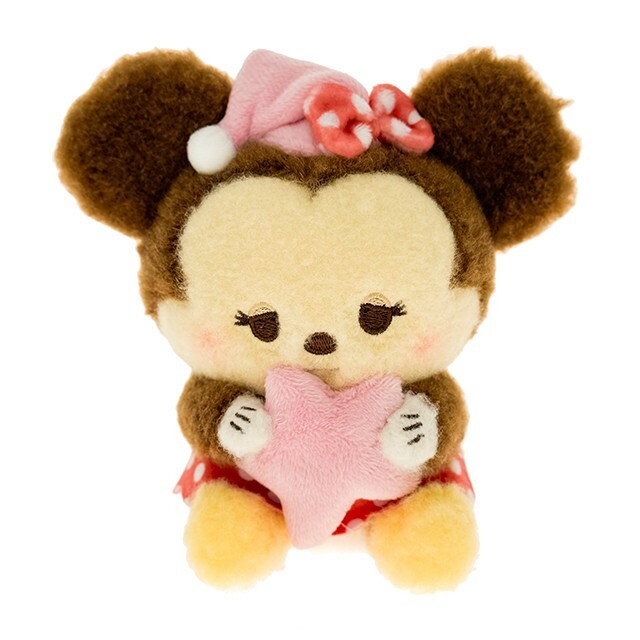 Dreamy Afternoon 系列 米妮 Minnie 坐姿抱星星 造型 迷你 娃娃 玩偶 -香港迪士尼樂園