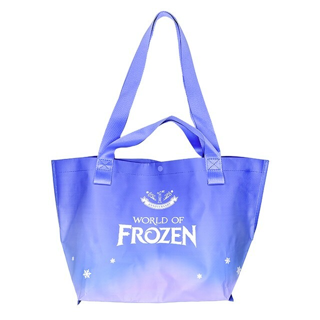 World of Frozen 限定 雪寶 Olaf 圖案 S號 漸層 購物袋 提袋 環保袋 冰雪奇緣 Frozen -香港迪士尼樂園