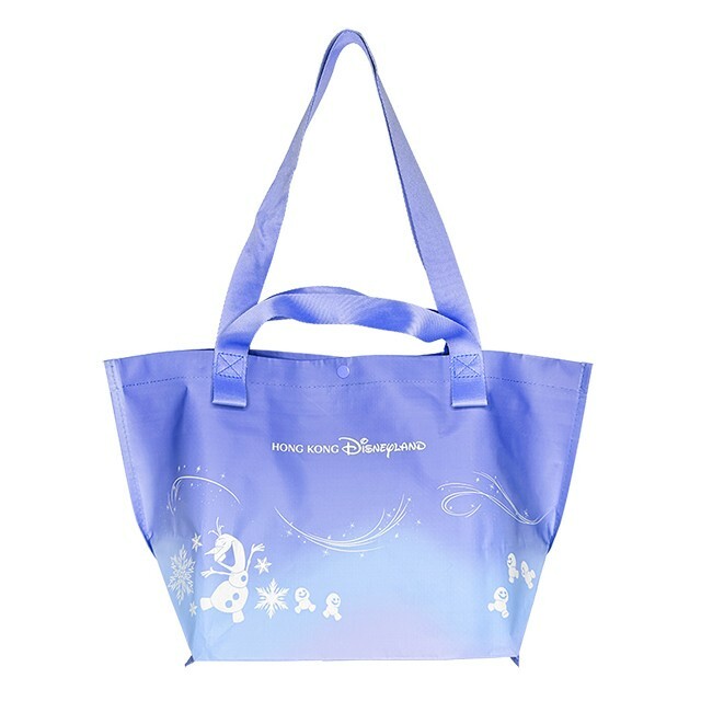 World of Frozen 限定 雪寶 Olaf 圖案 S號 漸層 購物袋 提袋 環保袋 冰雪奇緣 Frozen -香港迪士尼樂園