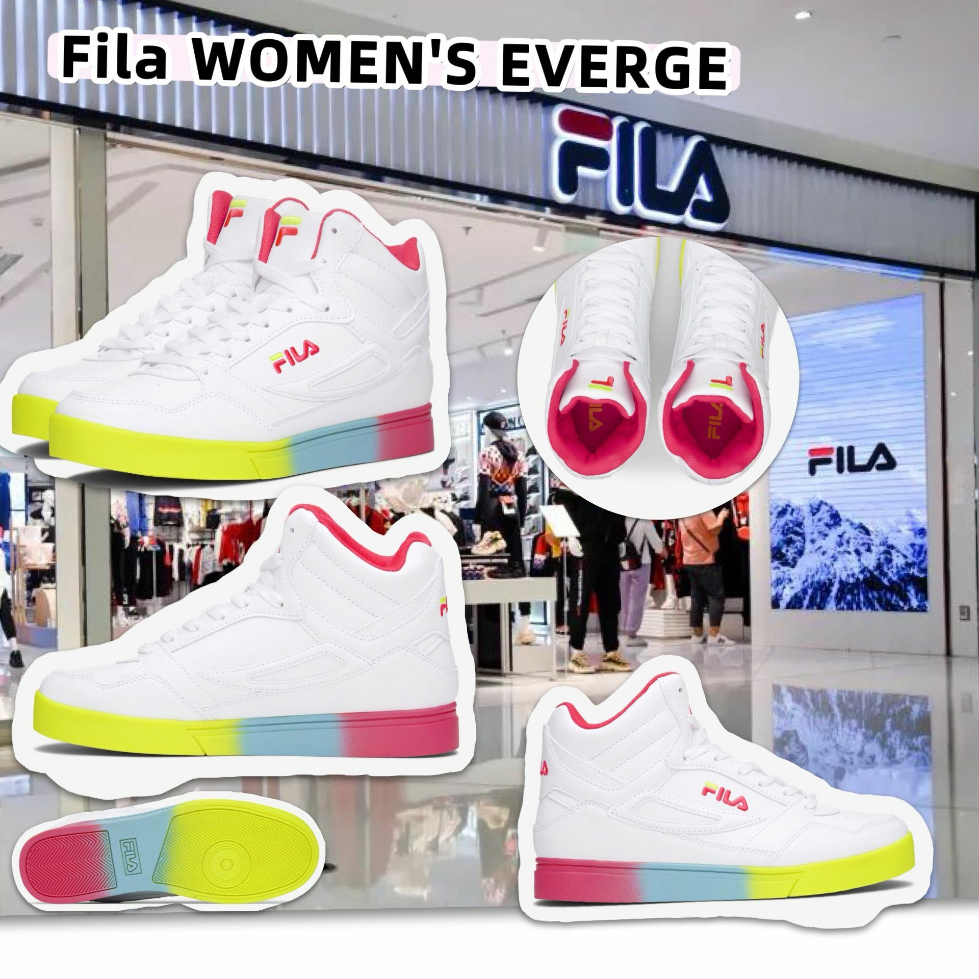 【預購】FILA  EVERGE G111817 女裝運動鞋