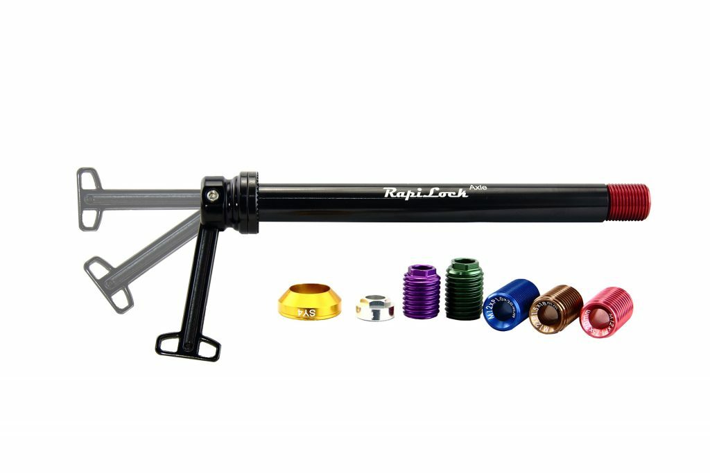 RapiLock Axle 105 碟煞公路車 貫通軸快拆組(前輪) φ12×100