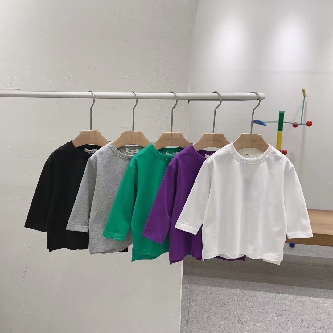 A01519百搭素面上衣