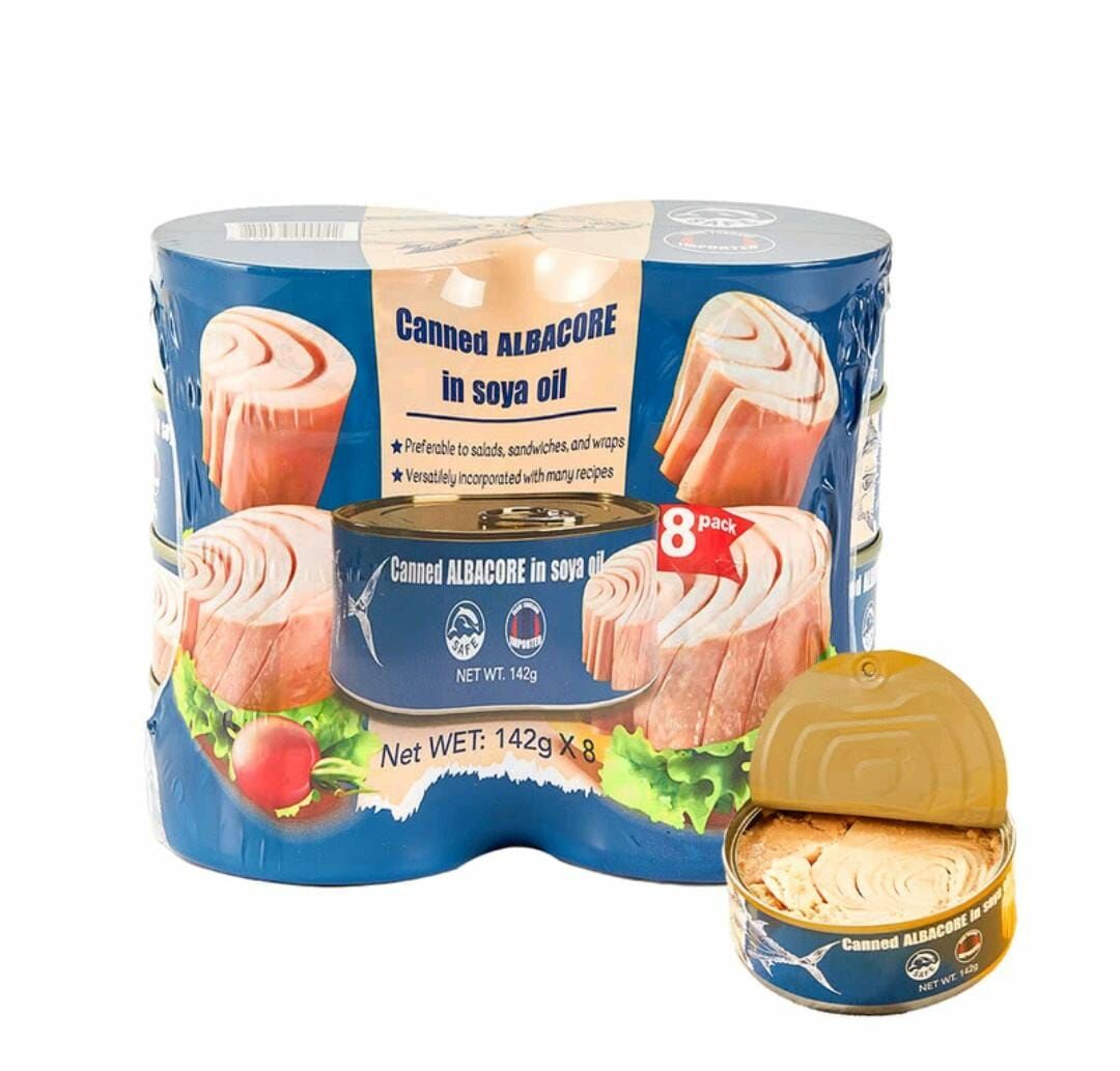 長鰭金槍魚- 野生金槍魚 吞拿魚罐頭 （142g）