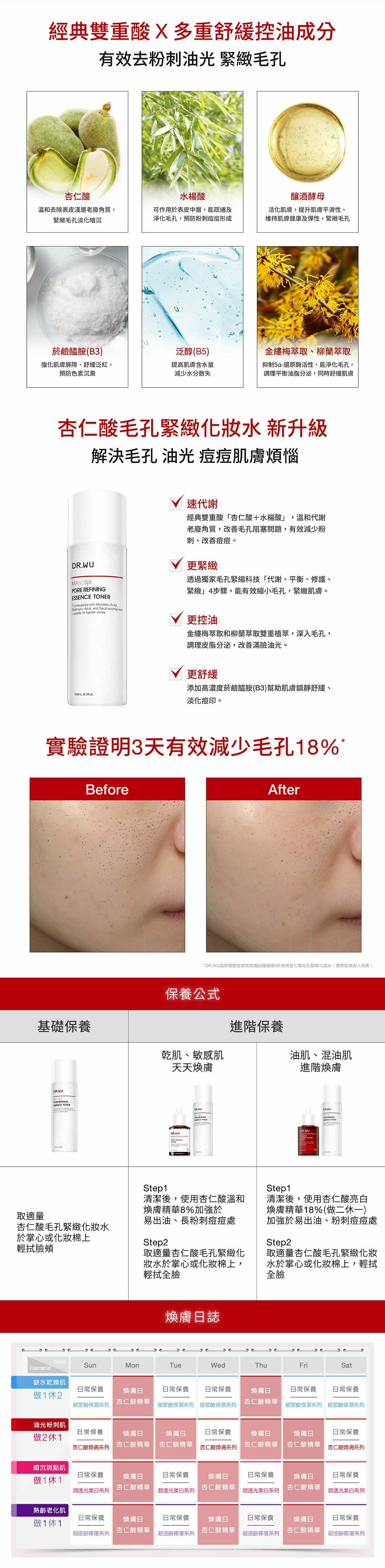 DR WU杏仁酸毛孔緊緻化妝水150ML(新版)