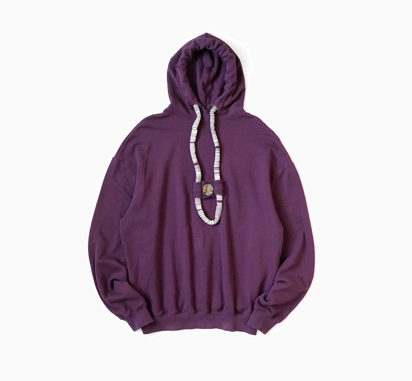 KAPITAL 2024 A/W 30/FLEECE DARGON HOODED SWEATER - PURLE PRE ORDER ITEM (預訂中)