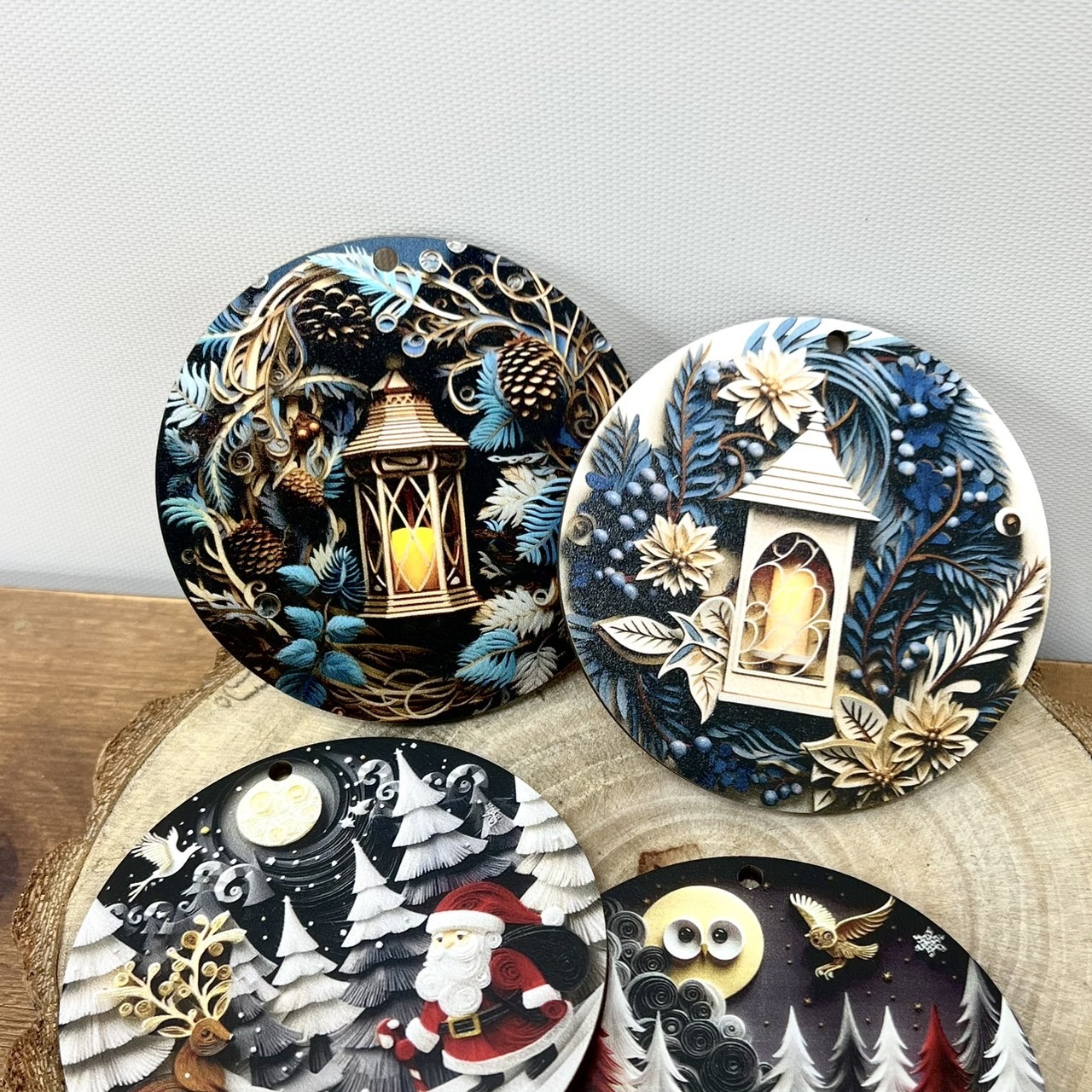 特殊款聖誕裝飾木片