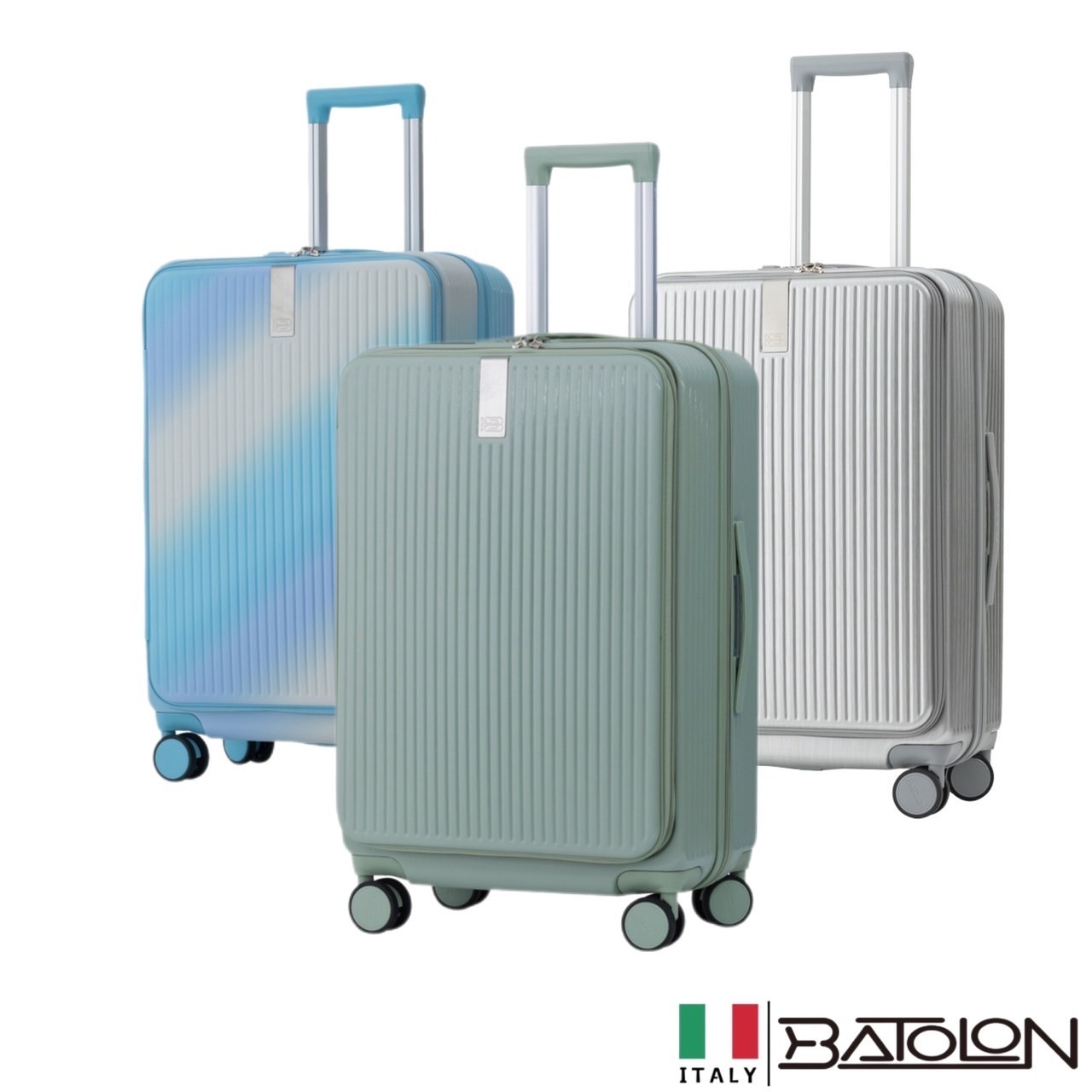 #預購 BJY x 【BATOLON】 前開式行李箱 八色
