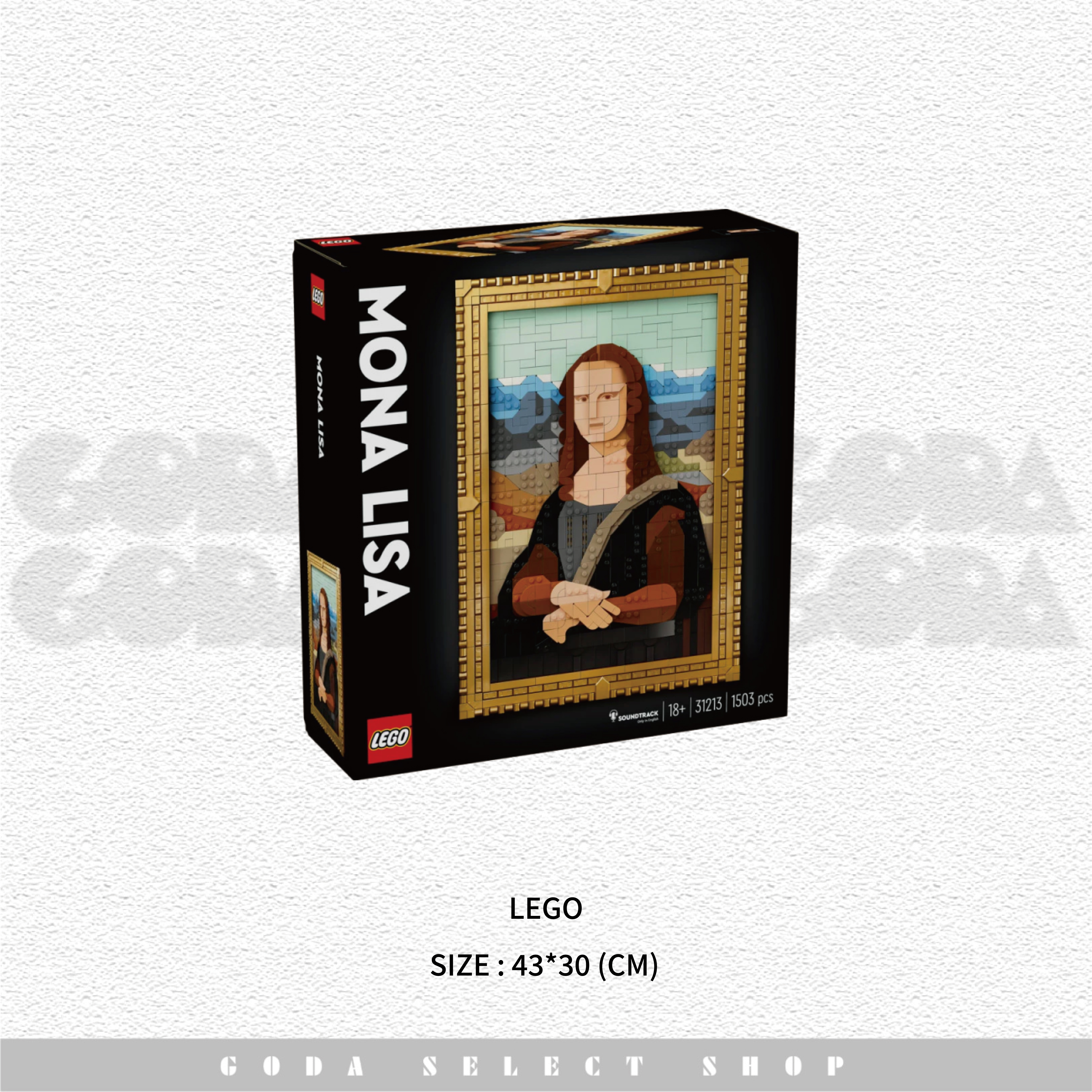 LEGO 樂高 ART 31213 世界名畫-蒙娜麗莎 #GT