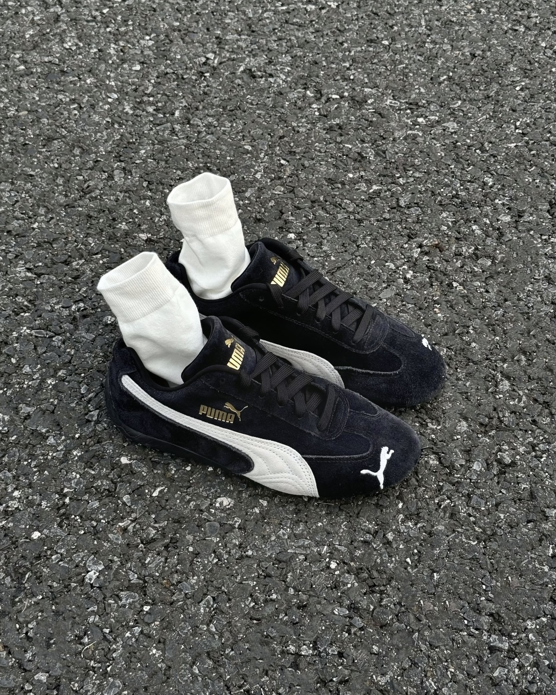 <現貨秒出>Puma Speedcat Ls High Risk Red 賽車鞋 Rosé朴彩英同款 麂皮 經典黑