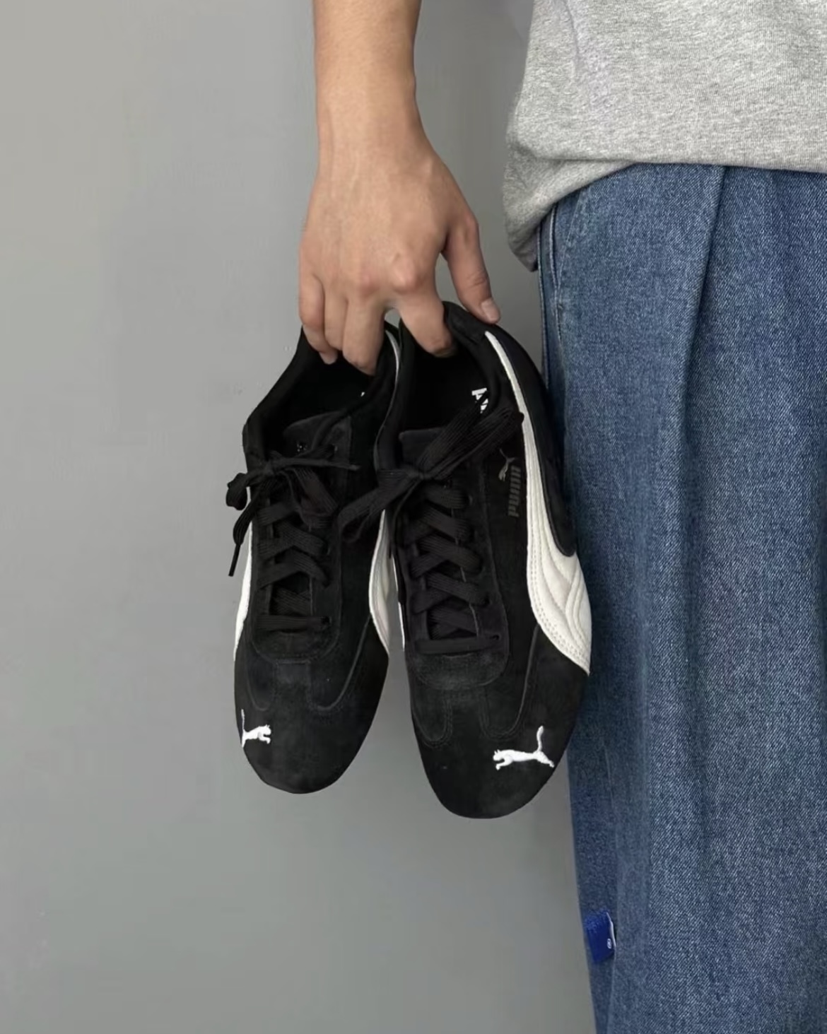 <現貨秒出>Puma Speedcat Ls High Risk Red 賽車鞋 Rosé朴彩英同款 麂皮 經典黑