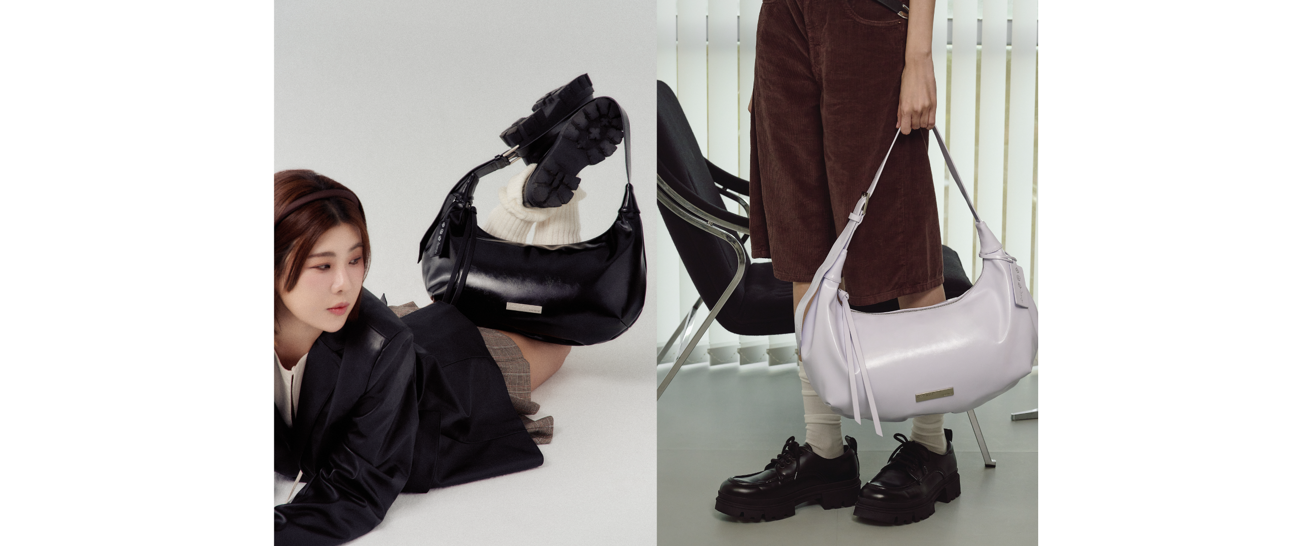 大容量斜背包，水壺、化妝包都裝得下！