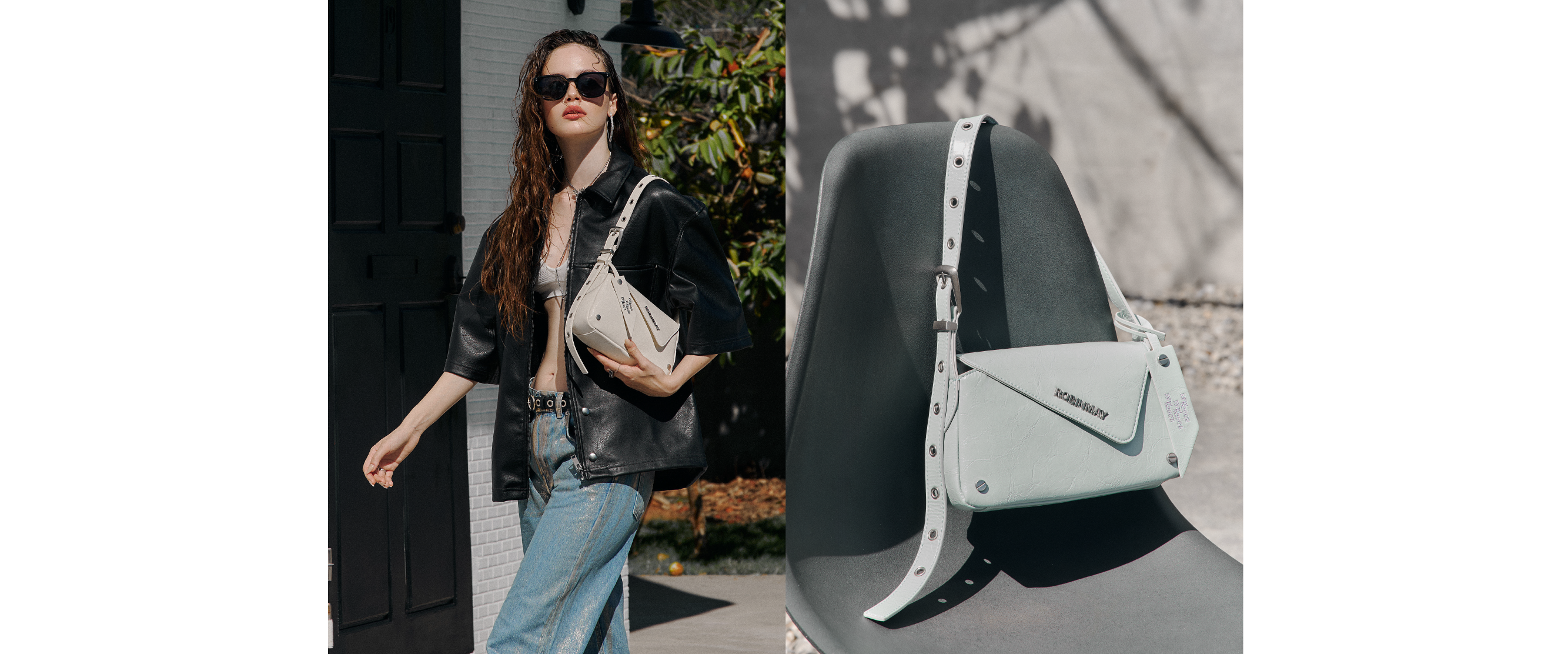 舒華代言包款！不規則翻蓋個性時髦