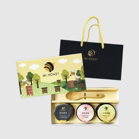 蜂蜜先生 甜心禮盒-三入