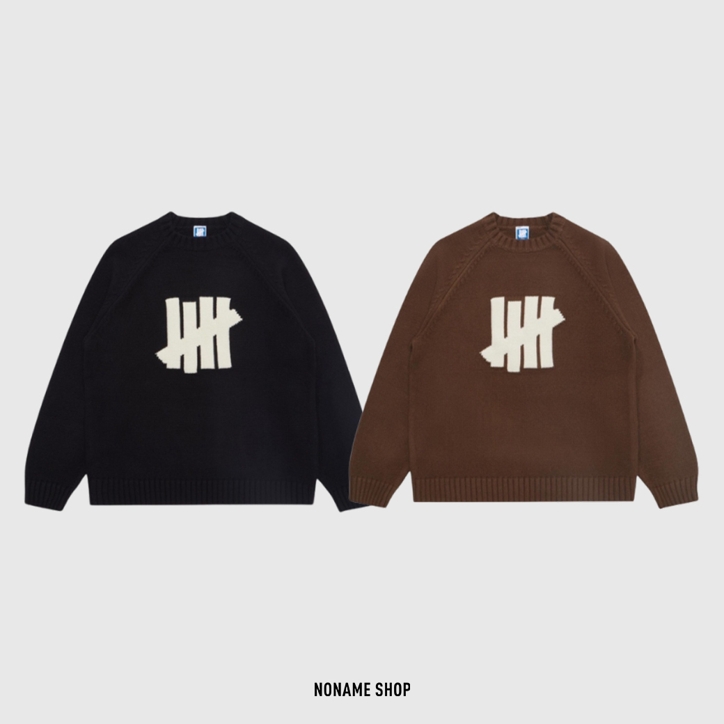 UNDEFEATED 經典 LOGO 針織 長袖 兩色 (男款)