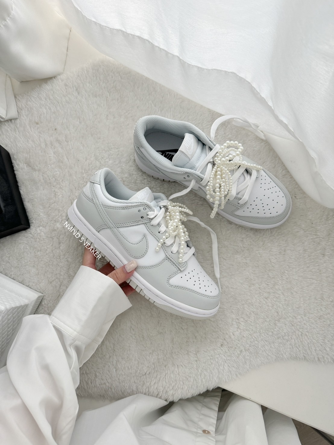 <快速出貨> Nike Dunk Low "Photon Dust" 灰白 女鞋