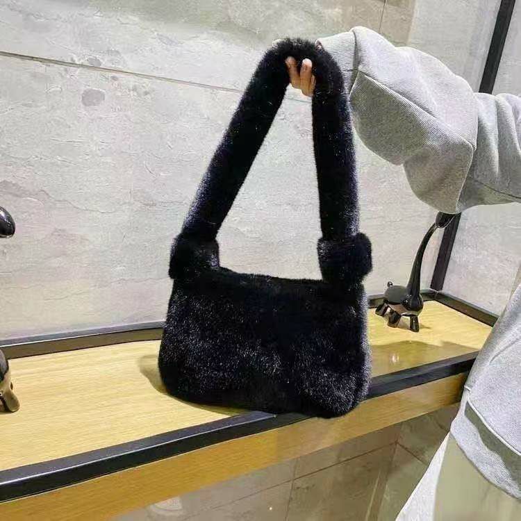 Furry Shoulder Bag