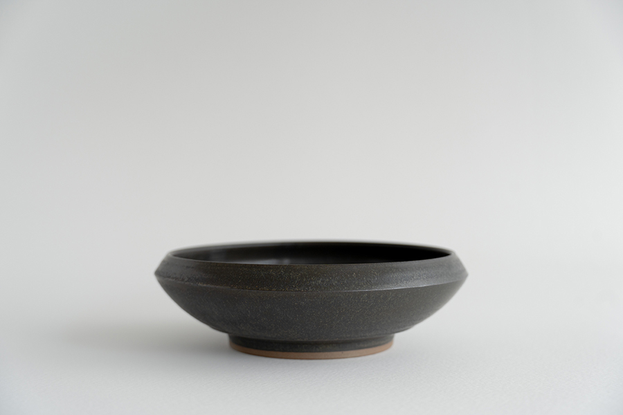 二川修 - 7寸盤珠缽 / 茶