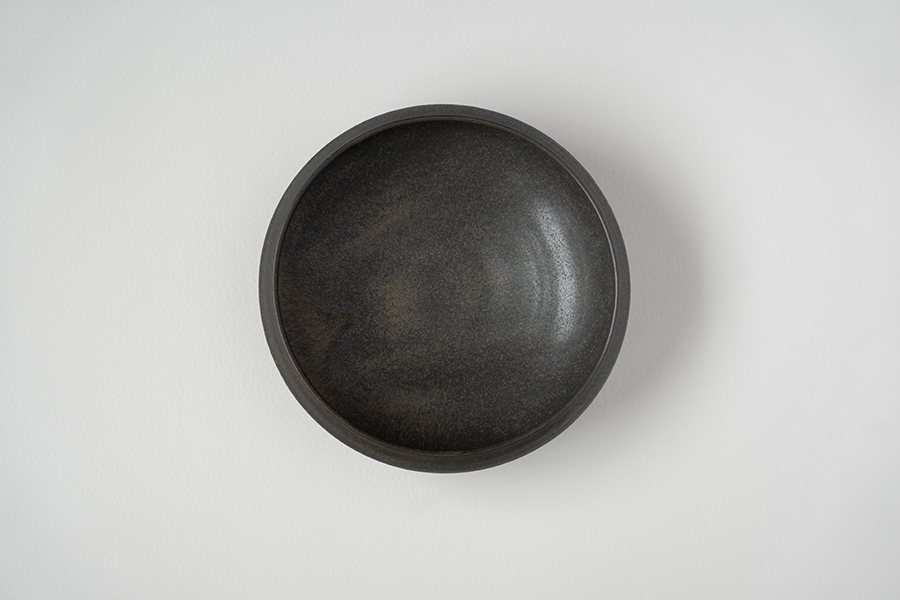 二川修 - 7寸盤珠缽 / 茶