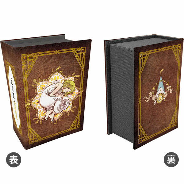 ブック型合皮製デッキケースW とんがり帽子のアトリエ「夢見るココ」