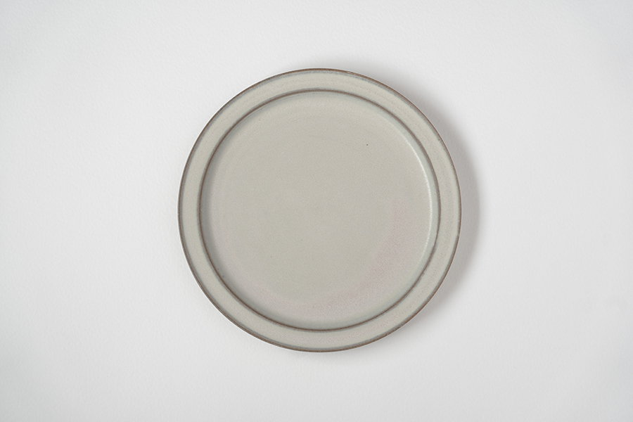 二川修 - 8.5寸皿 / 白