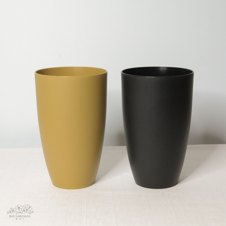 塑膠花器 子彈型圓筒 2色