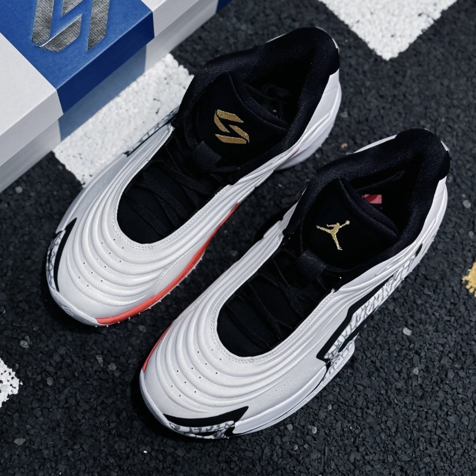 Nike Jordan Luka 3 PF Motorsport 白黑金紅 爆裂紋 緩震 輕量 透氣 實戰籃球鞋