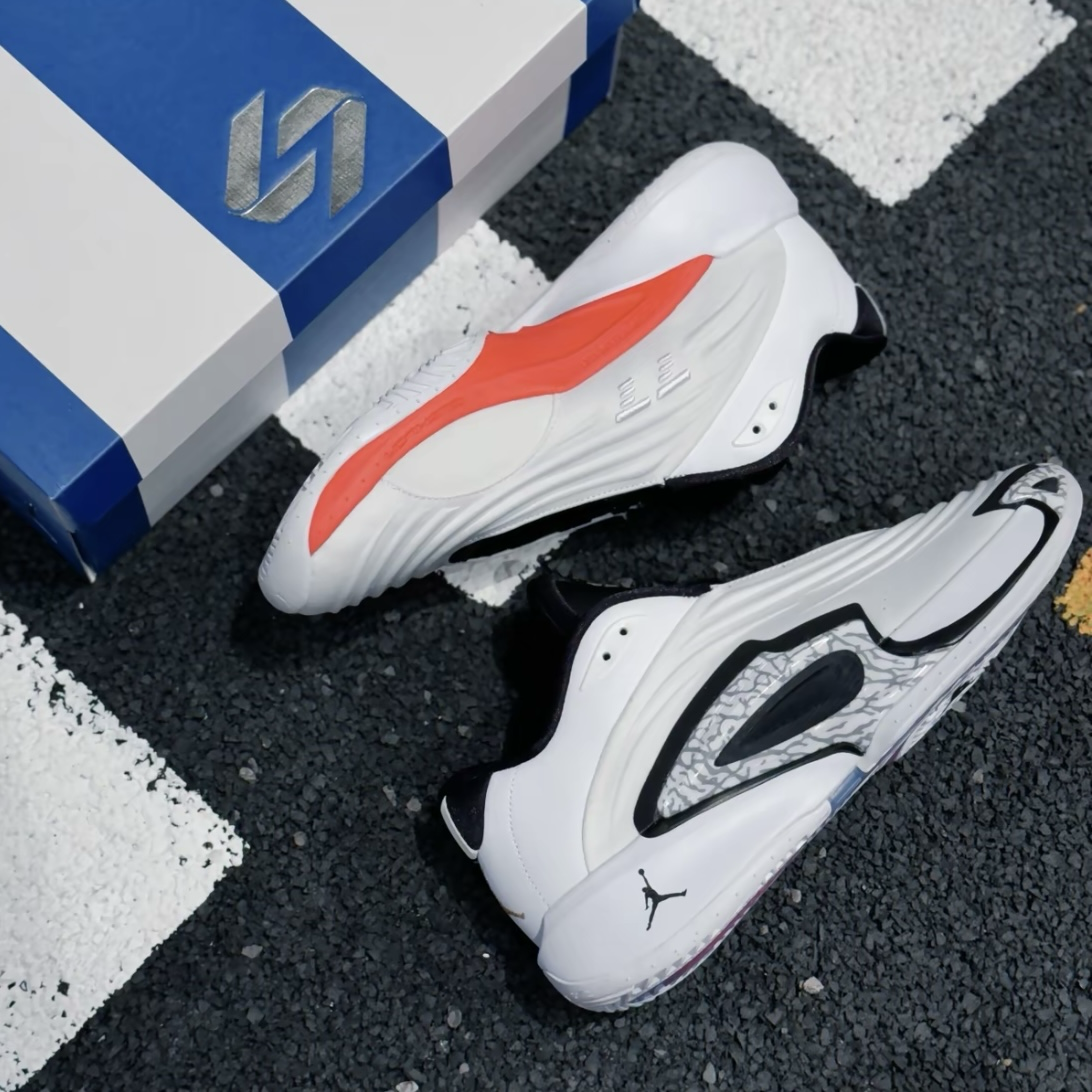 Nike Jordan Luka 3 PF Motorsport 白黑金紅 爆裂紋 緩震 輕量 透氣 實戰籃球鞋