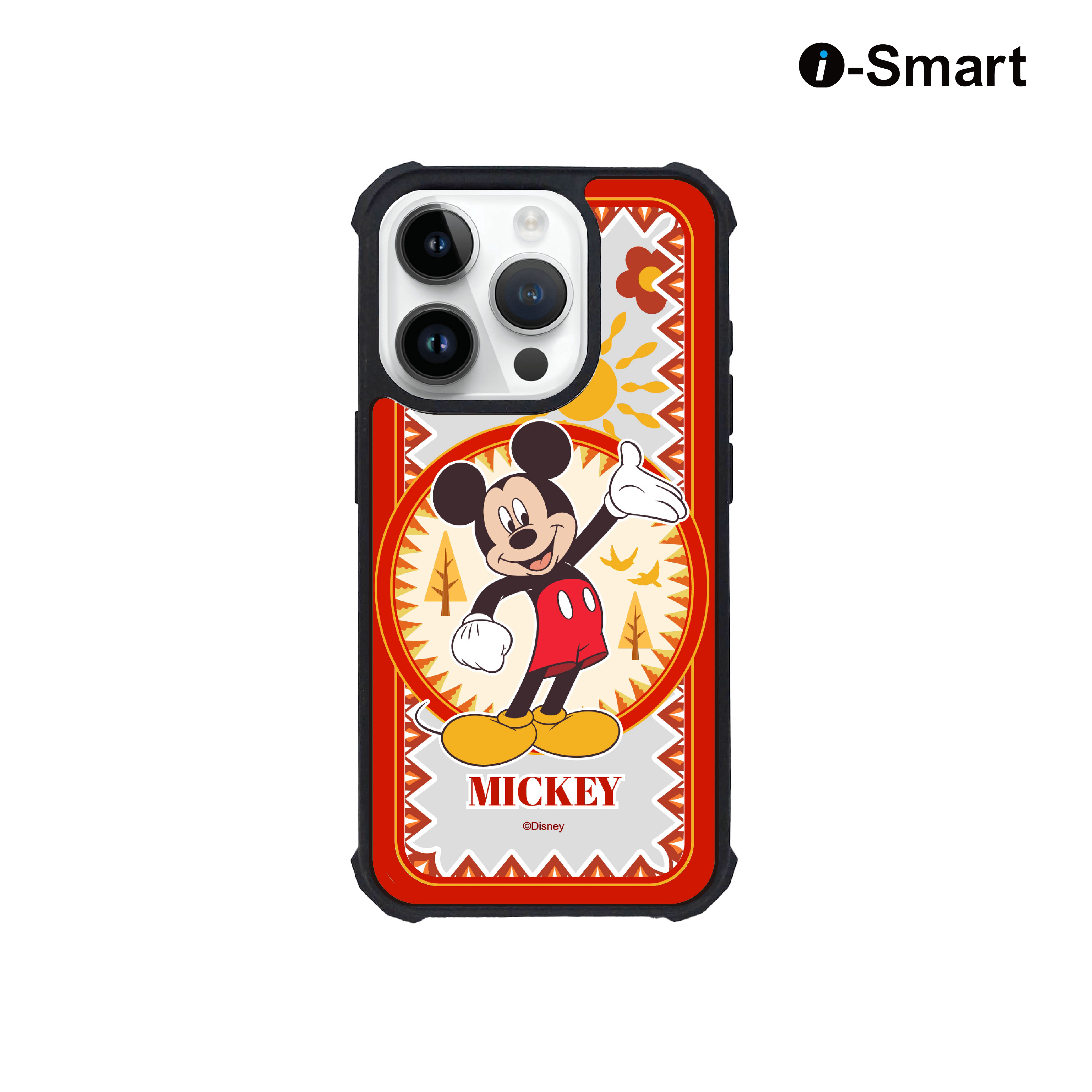 i-Smart透明磁吸手機保護殼-米奇