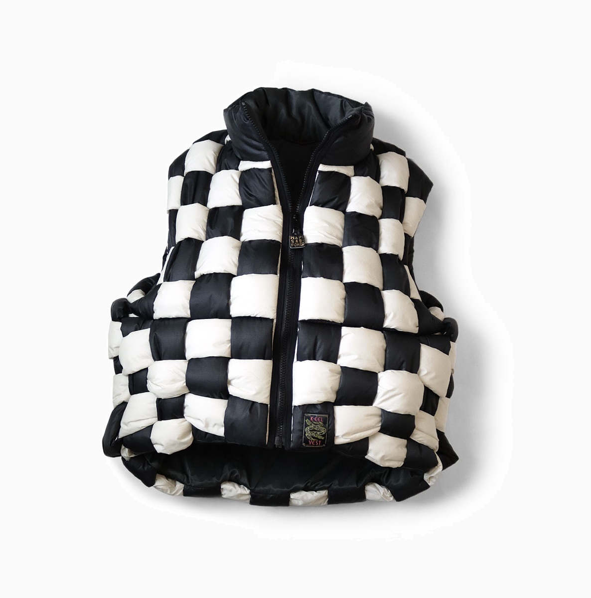 KAPITAL 2024 A/W RIPSTOP NYLON KEEL WEAVING VEST - PRE ORDER ITEM (預訂中)