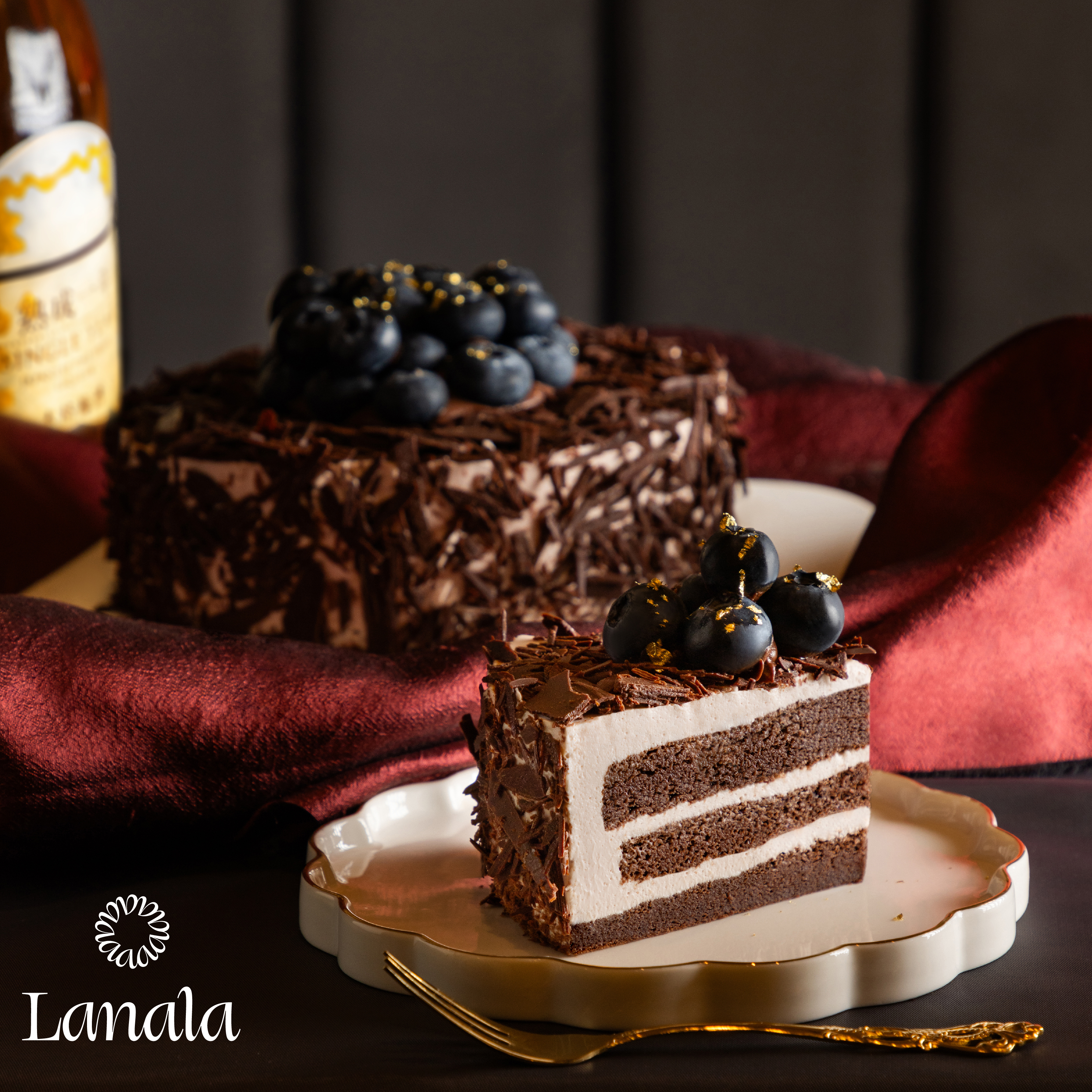 Ruby Forest Greek Yogurt Cheese Cake