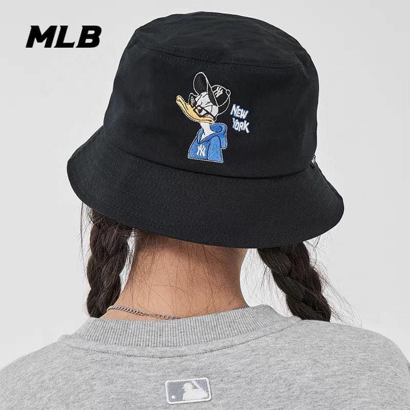 【現貨】MLB X Disney 漁夫帽 G090818（唐老鴨刺繡logo）