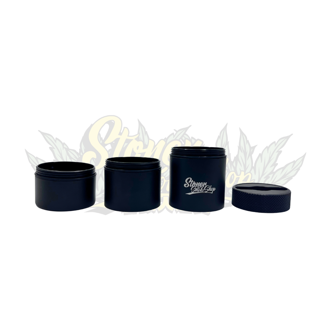 🇹🇼Stoner Smoke Shop - 3pc Multi Jar w/ magnet 石頭人三層密封儲存罐