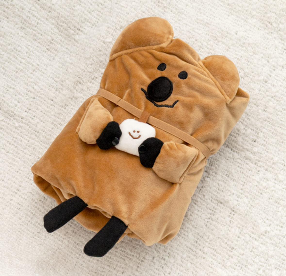 韓國連線🇰🇷 Dinotaeng Quokka造型毛毯 Quokka 棉花糖 毛毯/預購