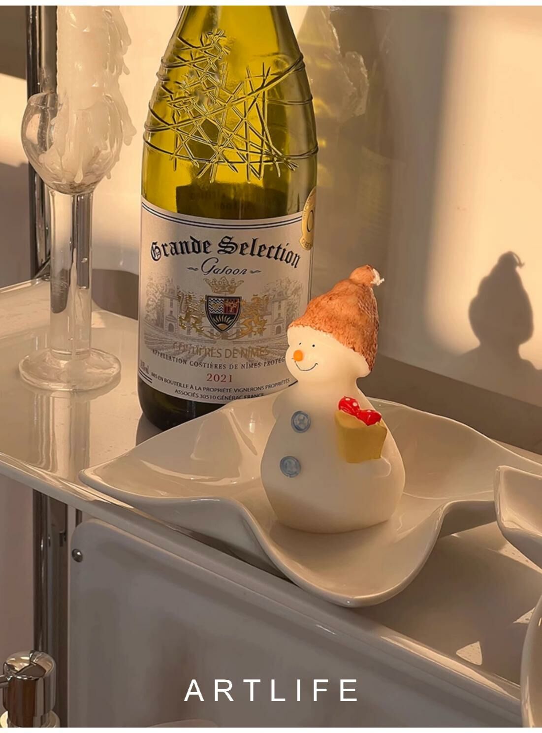 (特惠) 送聖誕禮物的小雪人