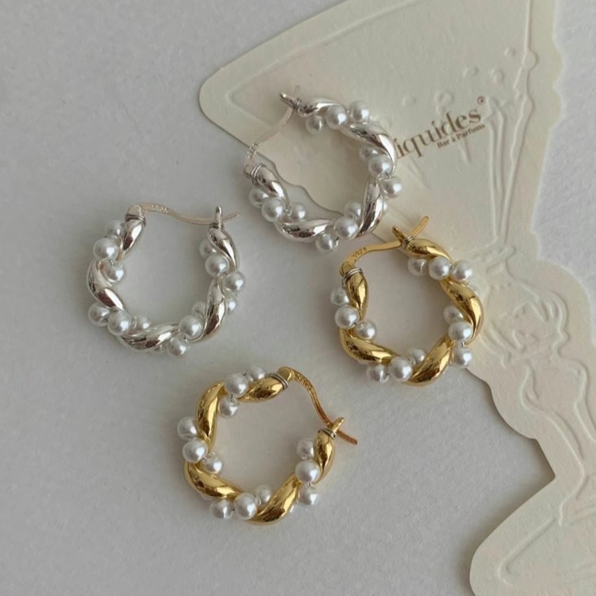 Pearl wreath Earrings