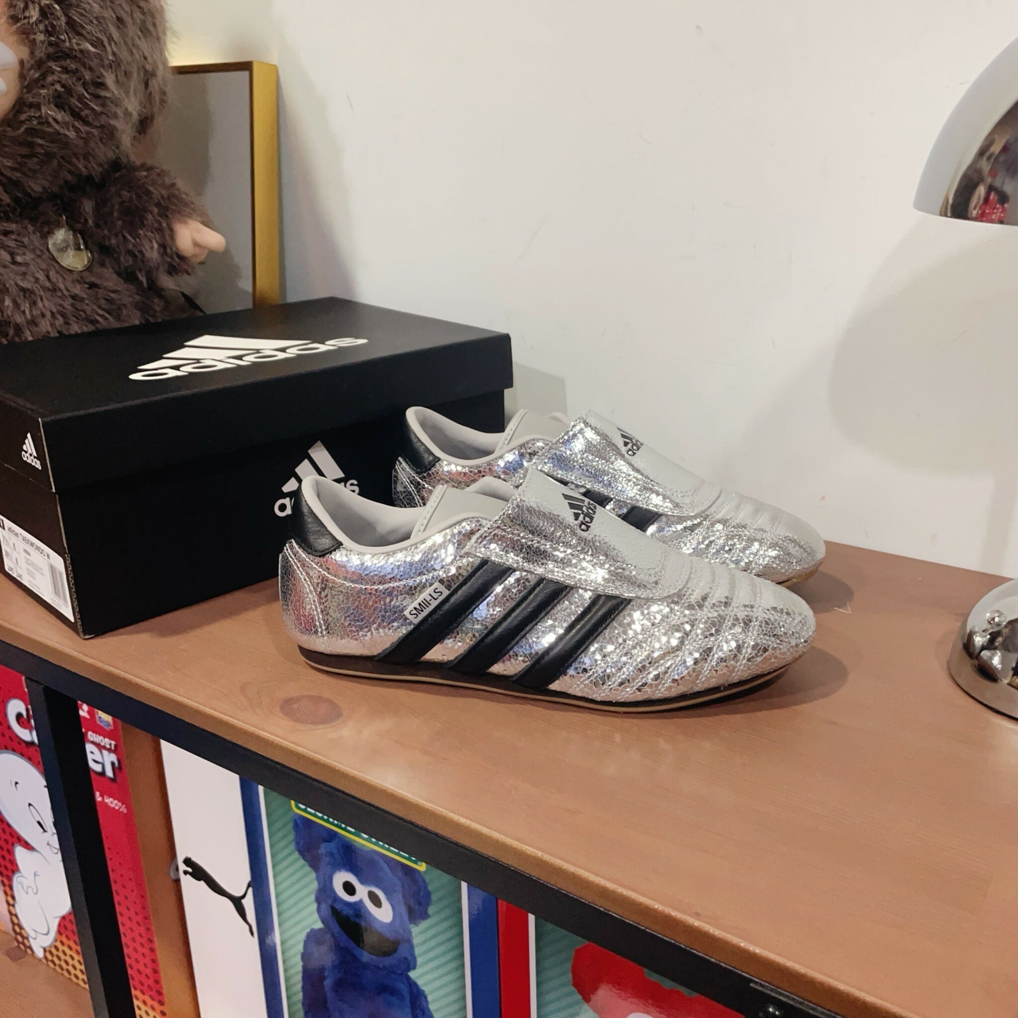 Adidas Originals Taekwondo 液態銀 黑色 Jennie同款 跆拳道鞋 懶人 復古鞋 JH9664