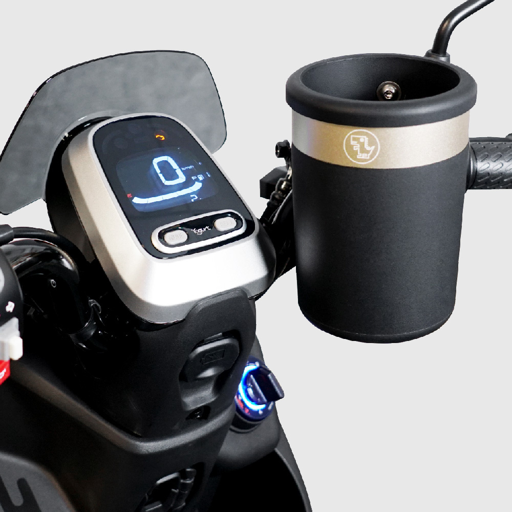 KYMCO YOGURT 優格 125 ｜頂級龍頭杯架組