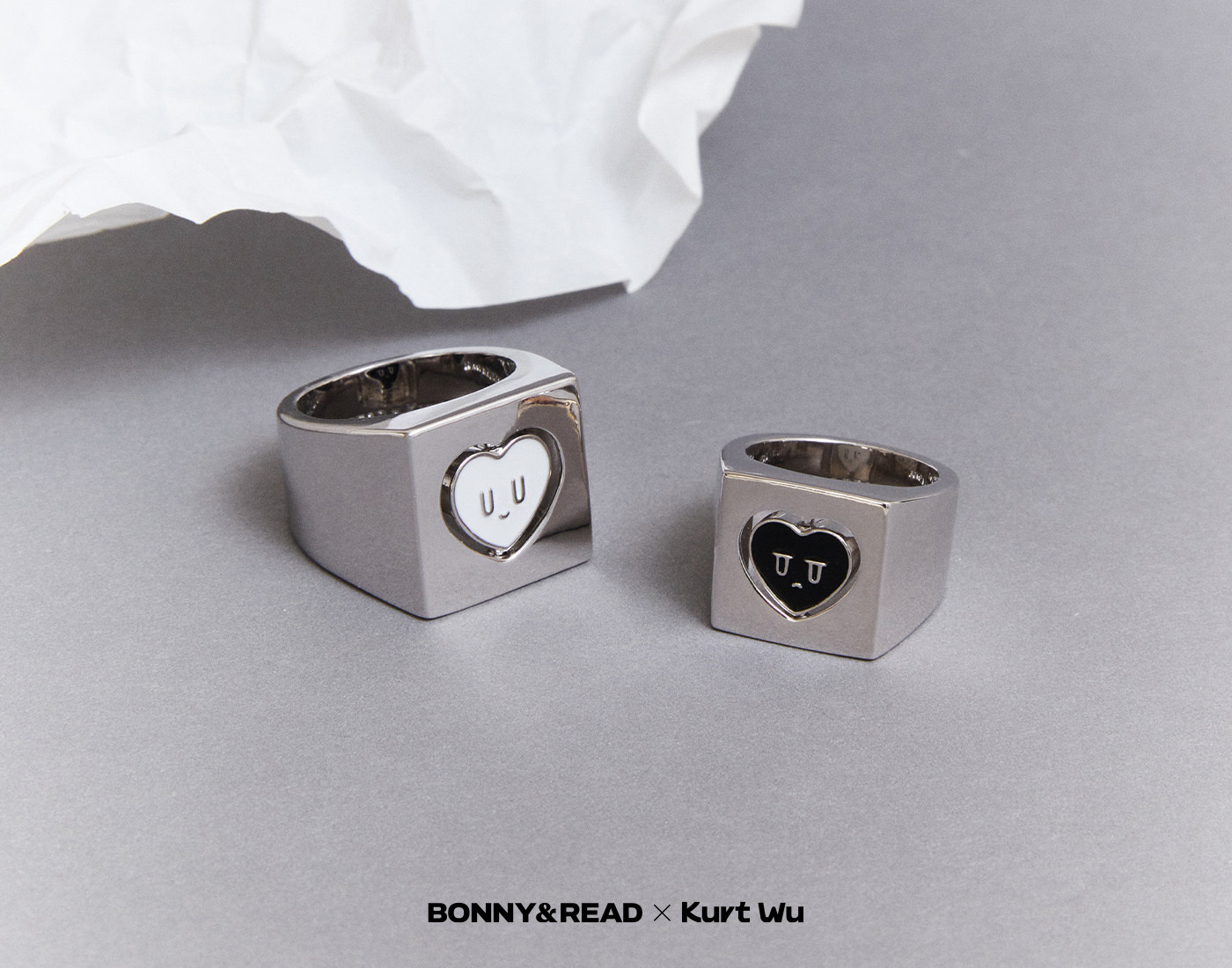飾品,kurt聯名,kurt wu,愛心,戒指,rings