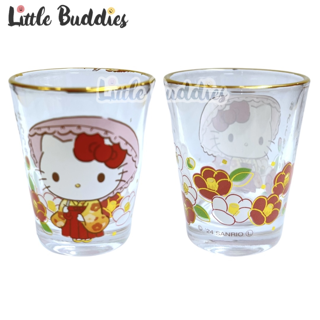 日本 Sanrio 大正和風系列 - 清酒杯套裝 (1套3款)