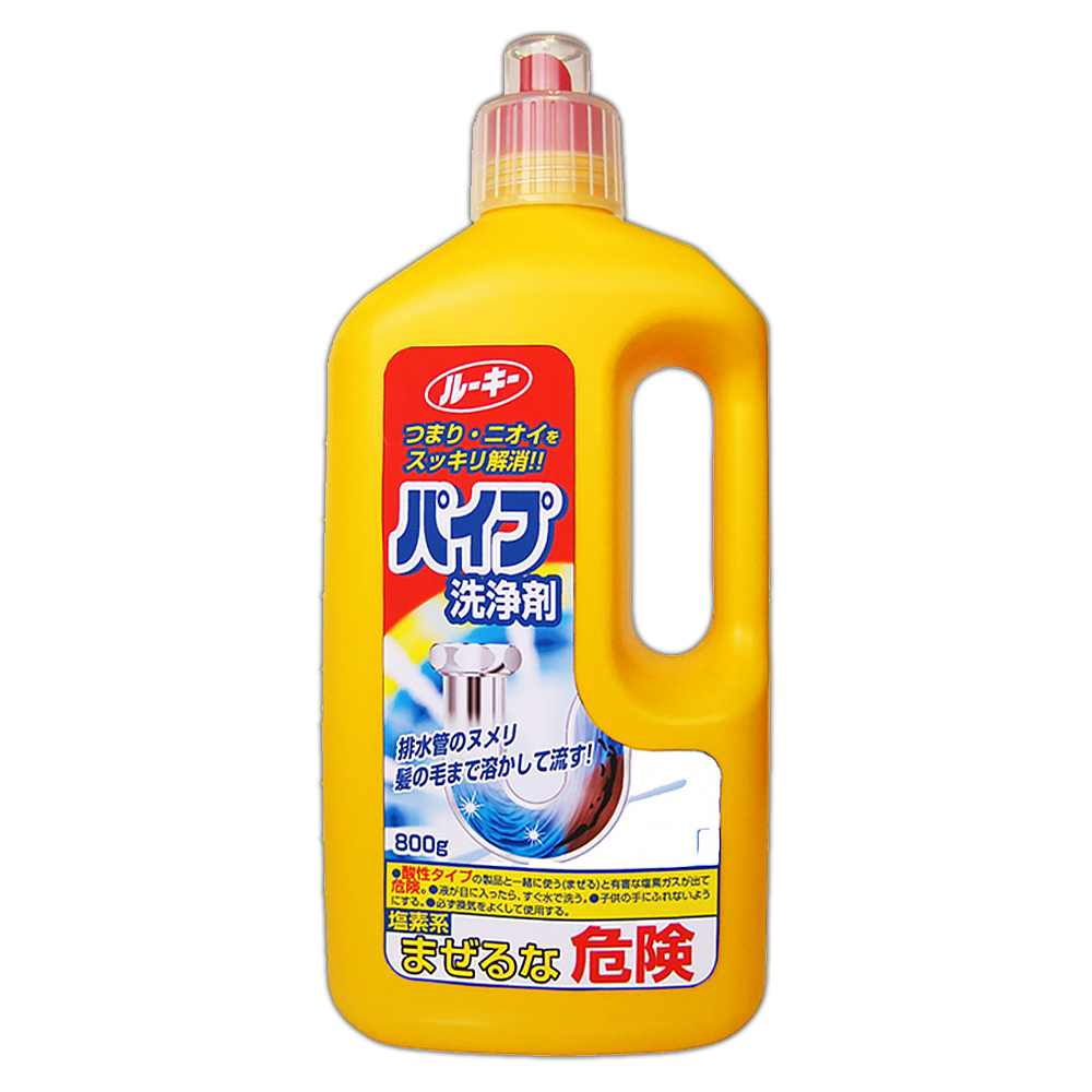 日本第一石鹼水管疏通消臭清潔劑800g