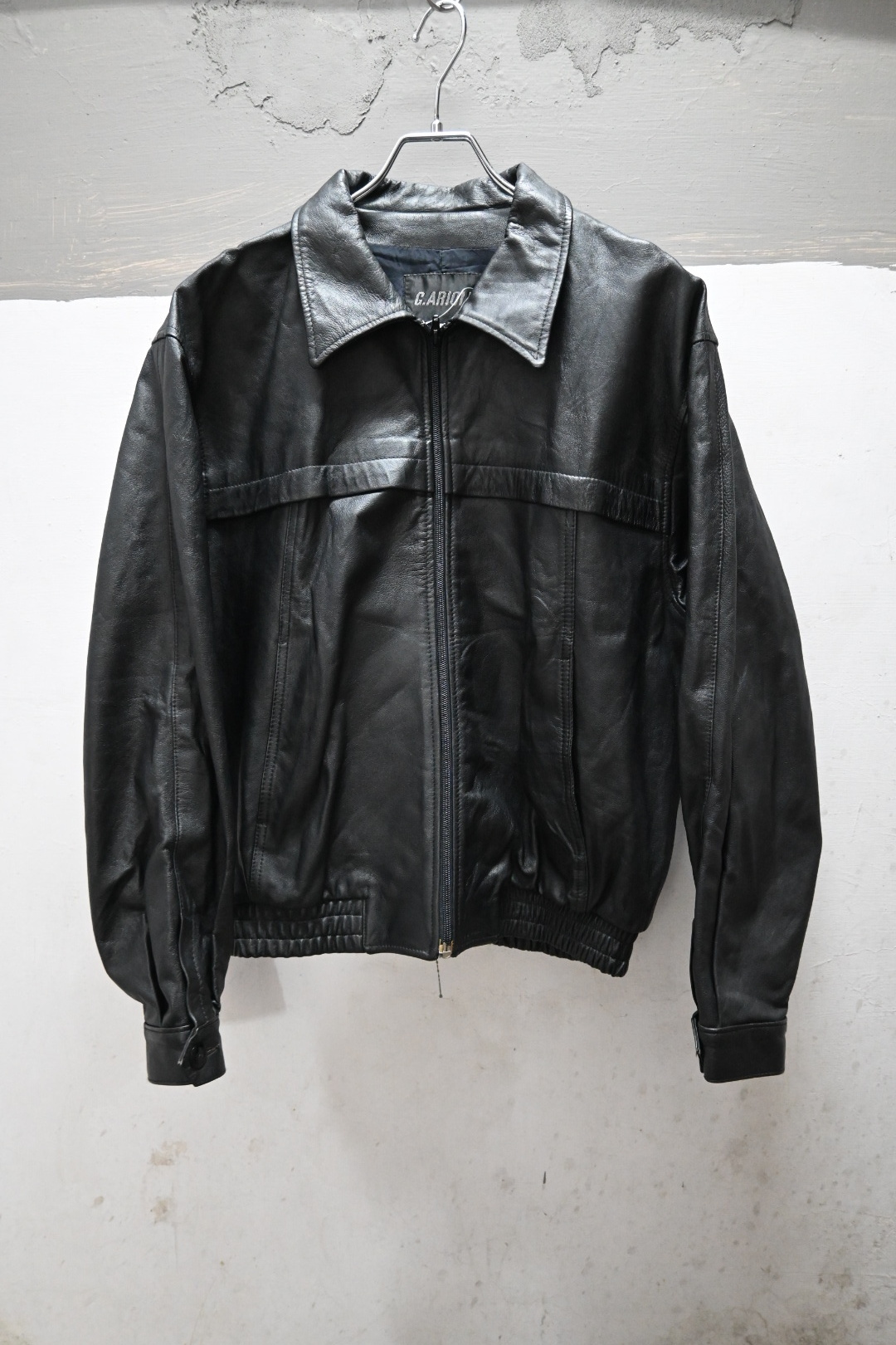 90’s G.ARIOLI Leather Jacket Made in Greece