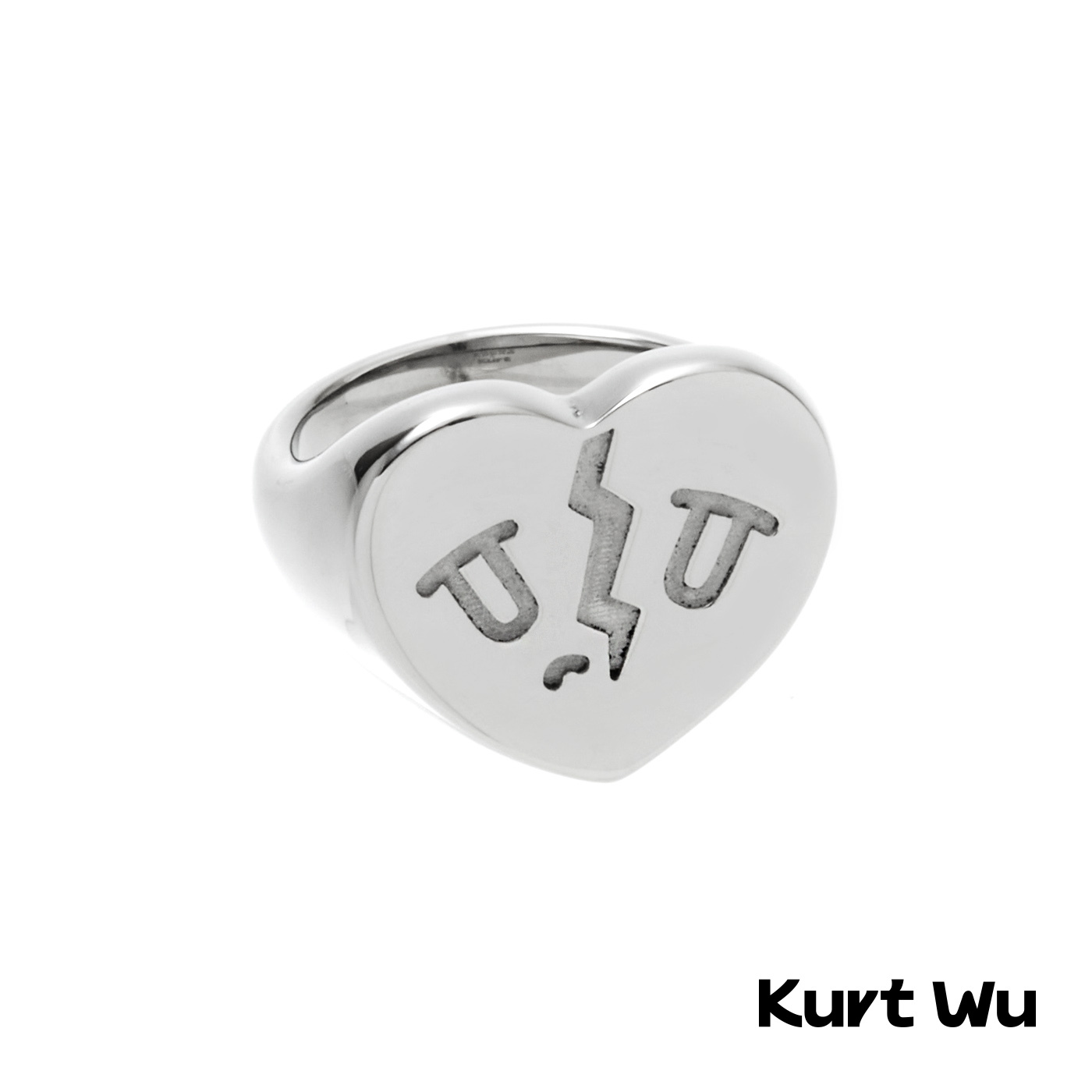 平價飾品,Kurt聯名,鋼飾,愛心,戒指