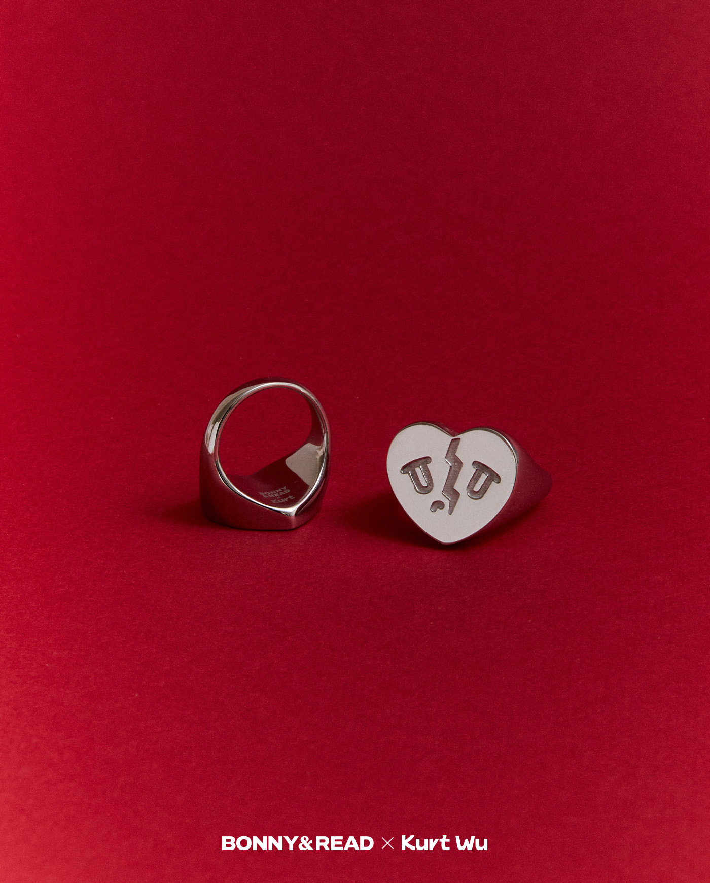 飾品,kurt聯名,kurt wu,愛心,戒指,rings
