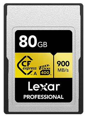 Lexar Gold Series Professional CFexpress Type A Card 記憶卡 [R:900 W:800]