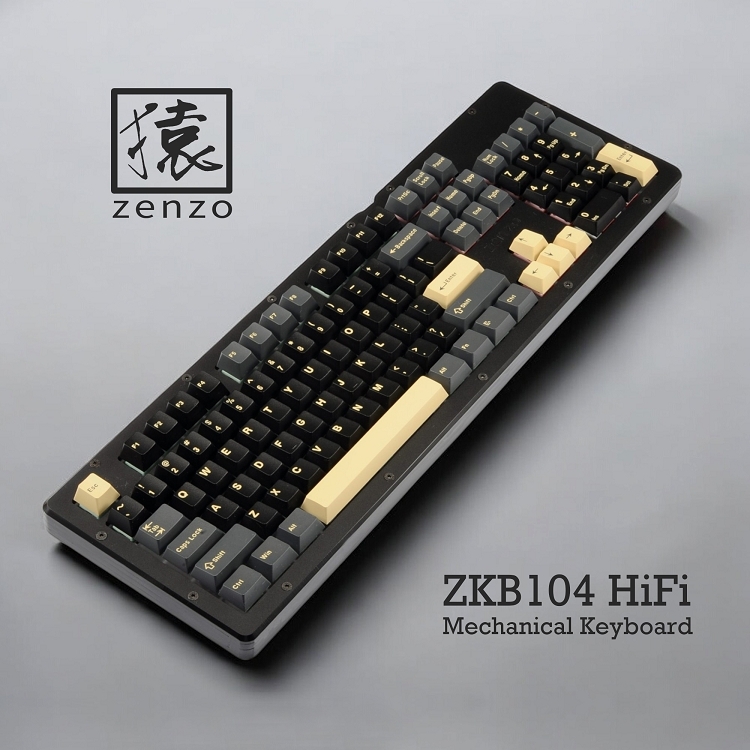 【zenzo® 禪做】ZKB104 HiFi APES 猿客製化主題機械式鍵盤(熱插拔|N-Key|巨集