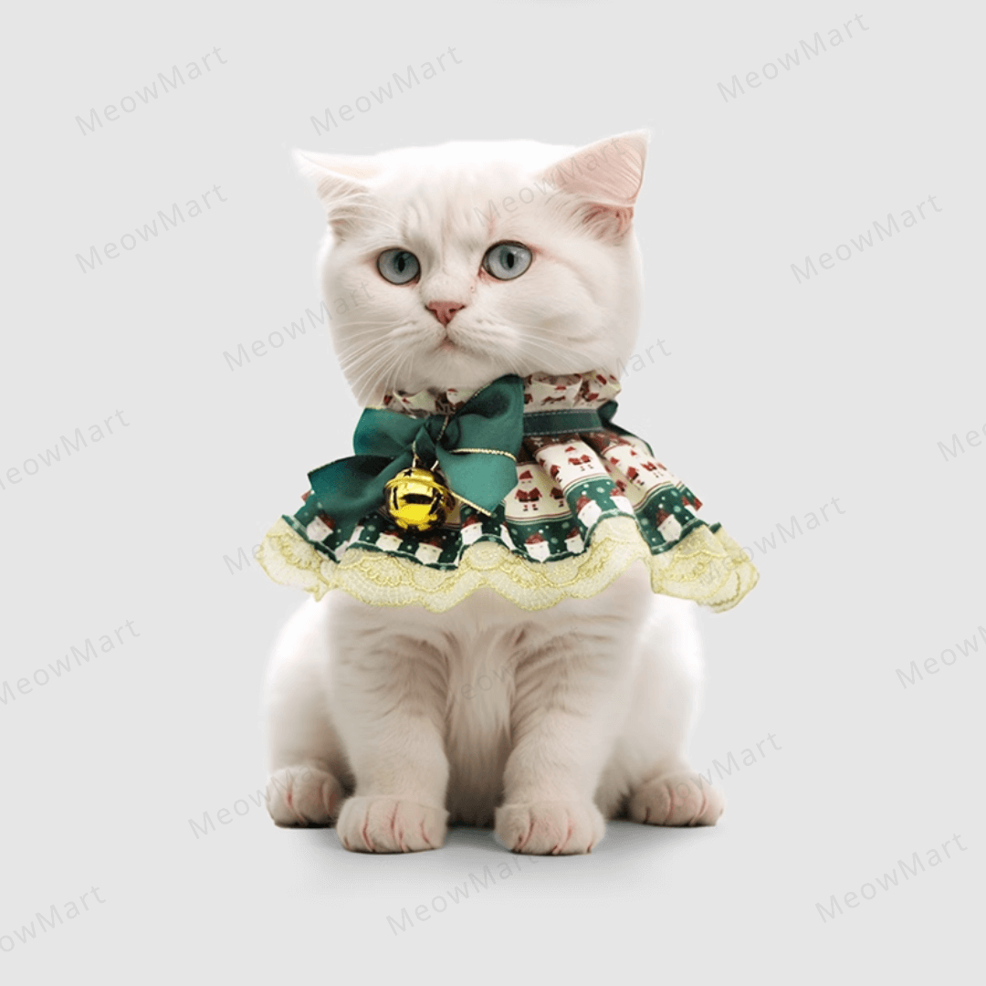 聖誕高貴蕾絲頸圈 (貓狗適用)