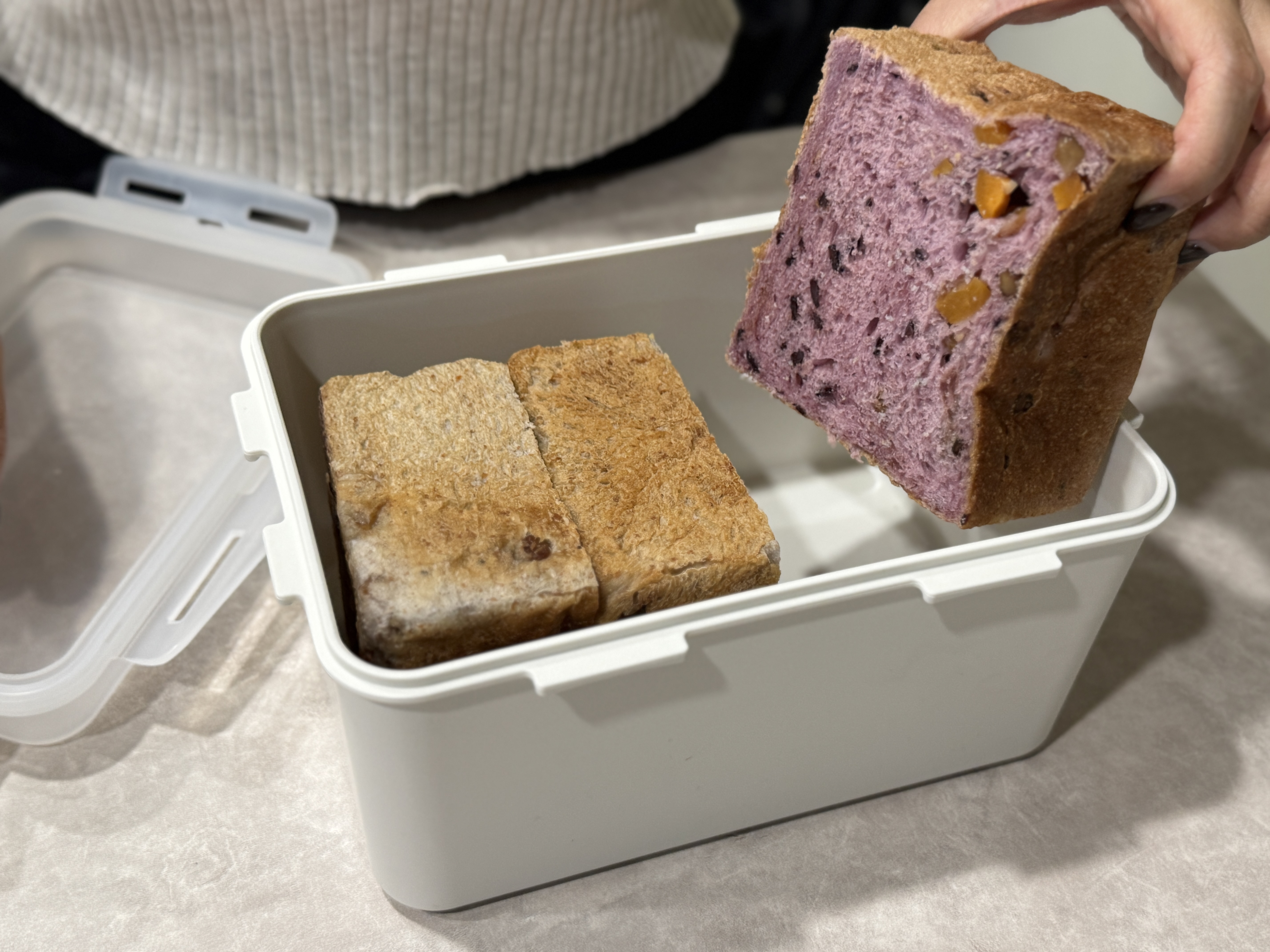 吐司保鮮盒(白色)3