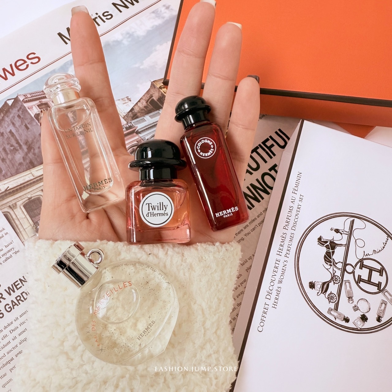 （現貨）Hermes 愛馬仕 經典系列香水禮盒 四入組