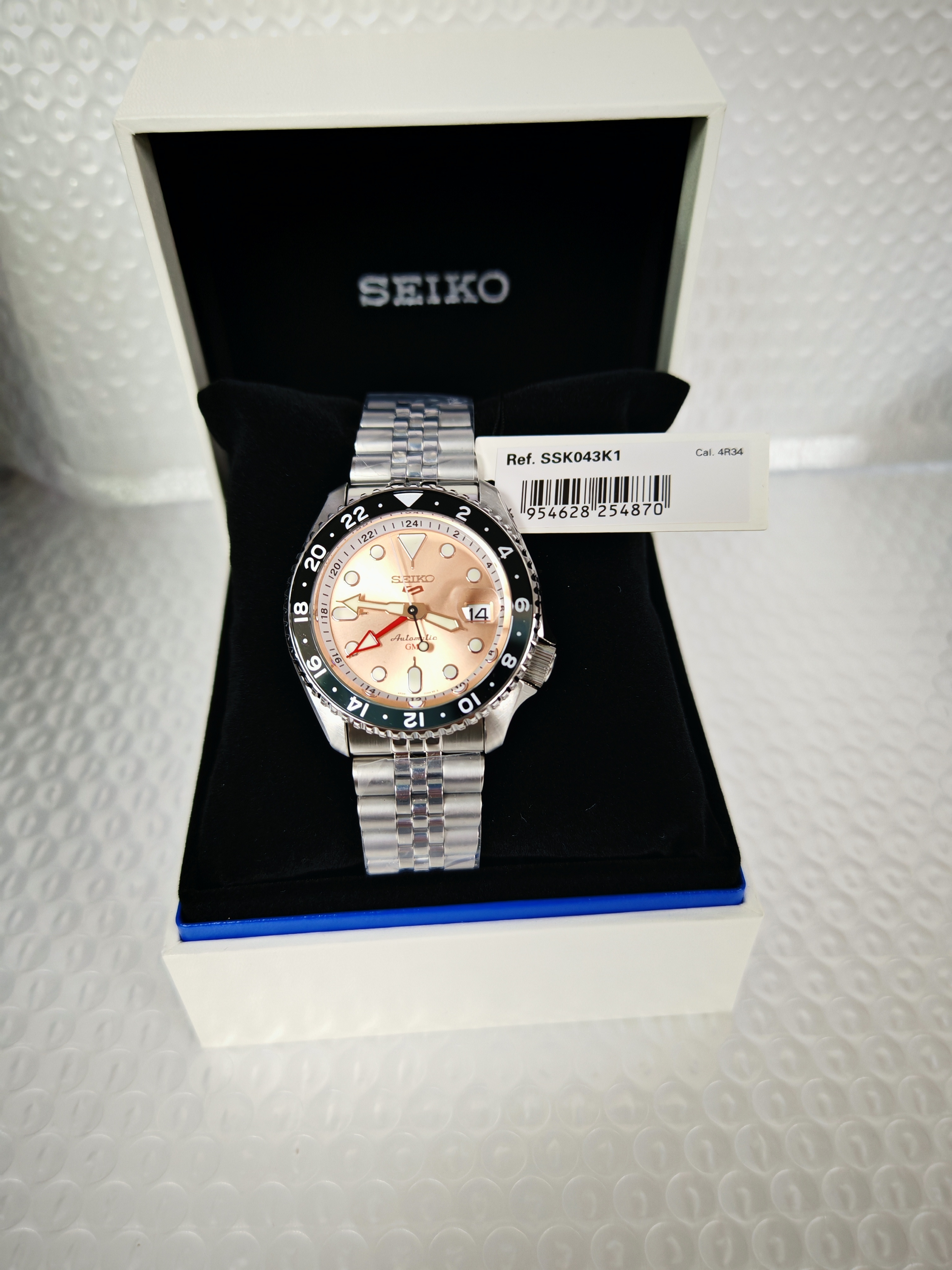 Seiko 精工 5 Automatic GMT Basketball TSG Limited Edition SSK043K1 SSK043 限量版自動上鍊腕錶